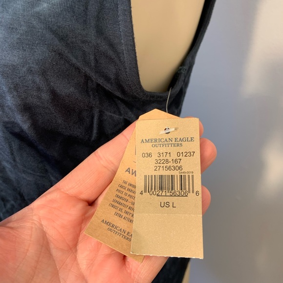 💫4 for $20💫 NWT American Eagle Outfitters • Tiedye bodysuit with low back - Picture 6 of 6